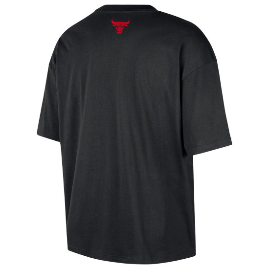 Nike Ανδρική κοντομάνικη μπλούζα Chicago Bulls Courtside NBA Boxy T-Shirt